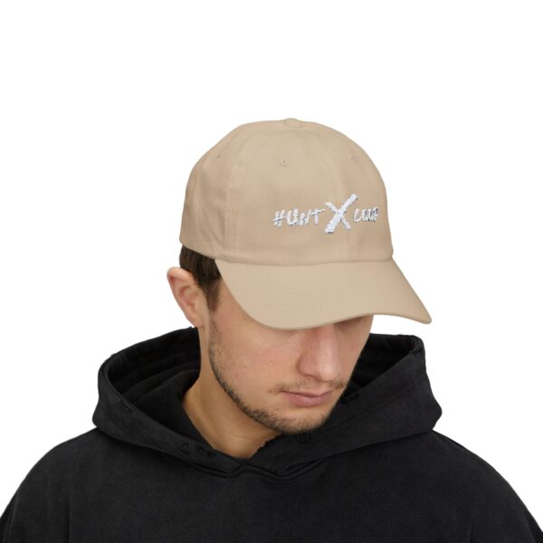 huntXcoop Embroidered Logo Hat- Light - Image 7