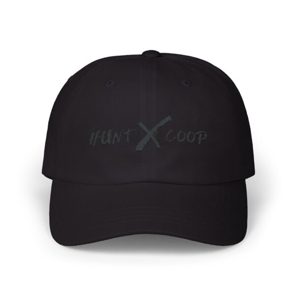 huntXcoop Canvas Embroidered Cap- Dark - Image 17