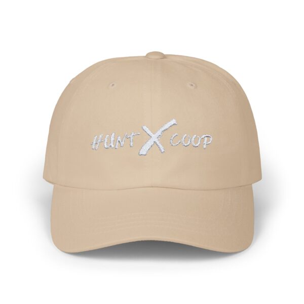 huntXcoop Embroidered Logo Hat- Light - Image 5