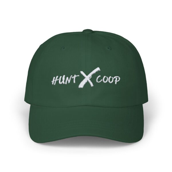 huntXcoop Embroidered Logo Hat- Light - Image 9