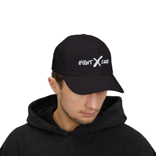 huntXcoop Embroidered Logo Hat- Light - Image 3