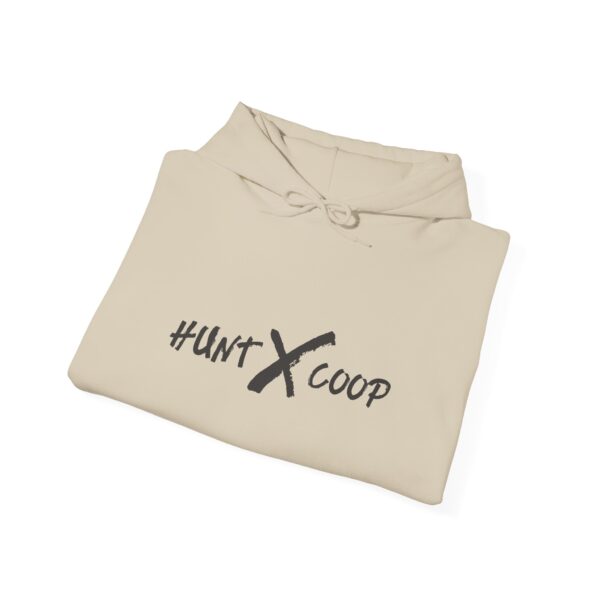 HuntxCoop Signature Hoodie- Dark - Image 4