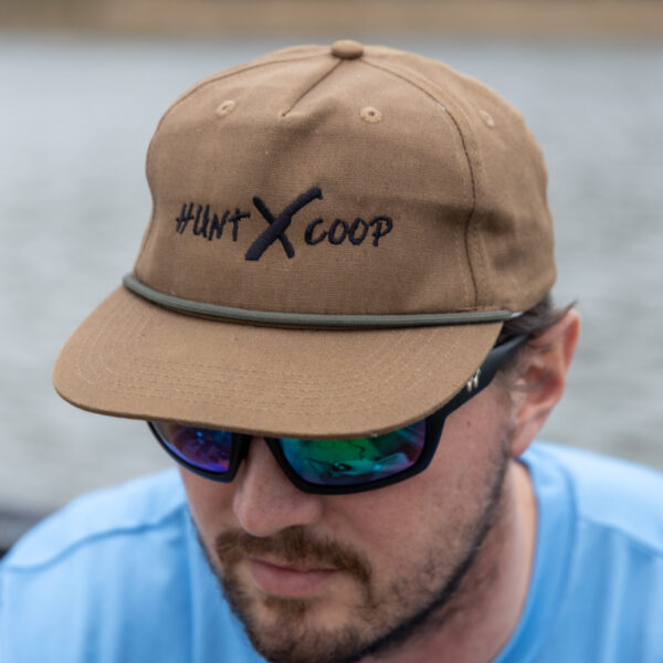 huntxcoop rope hat brown 1