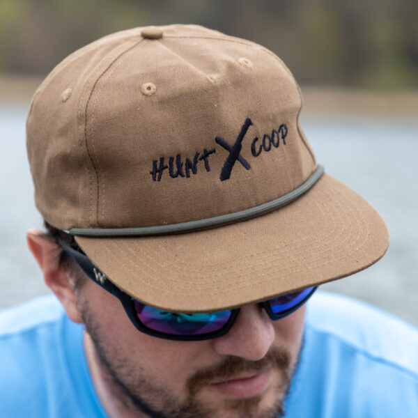 huntxcoop rope hat brown
