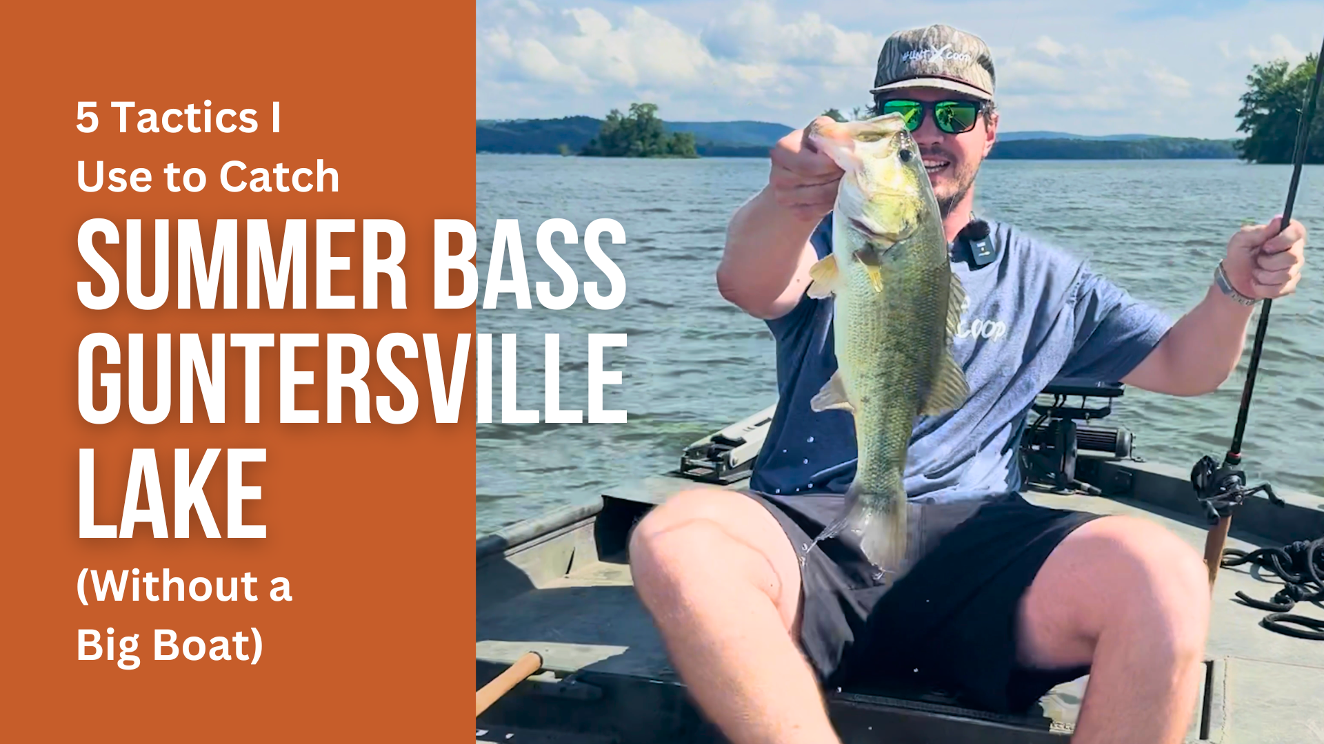 5 summer time bass fishing guntersville lake